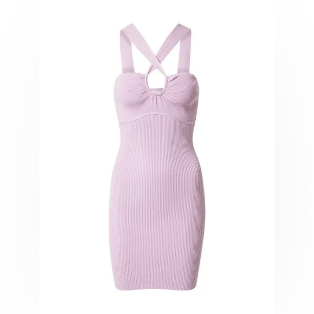 Abercrombie & Fitch criss cross halter strap mini dress - Picture 1 of 9